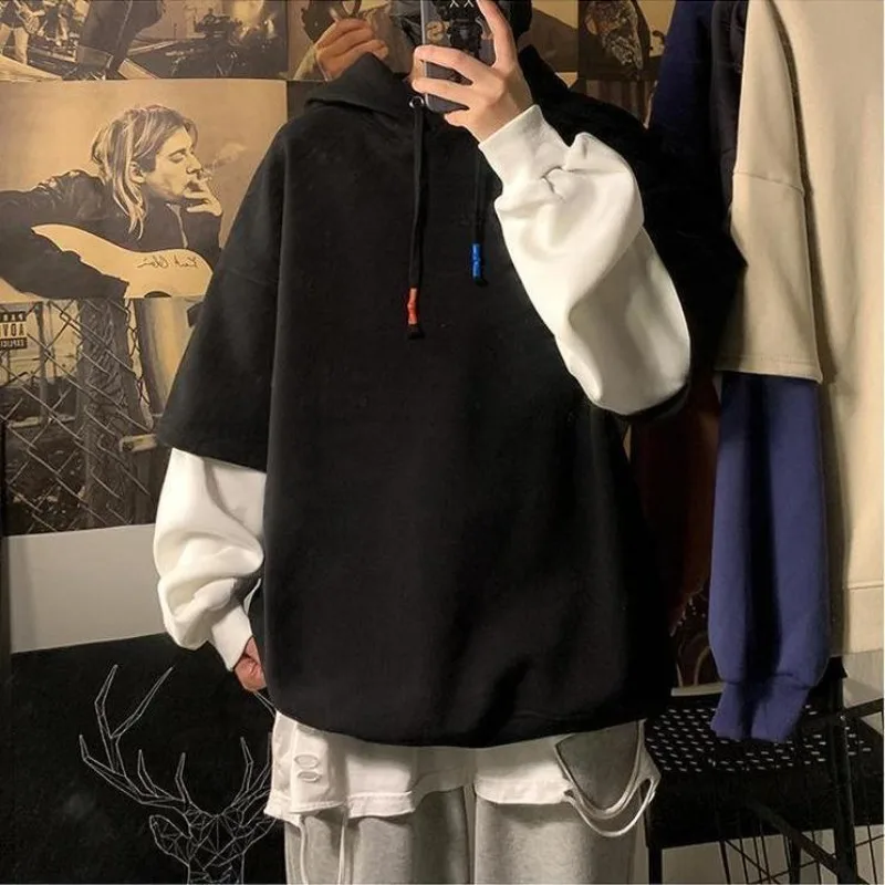 Hope Streetwear Brand - Hip Hop preto dos homens moletons