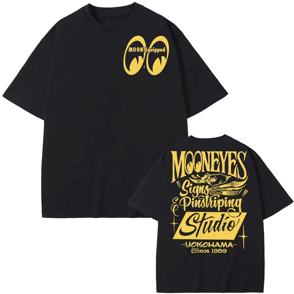 Streetwear Brand With Eye - Camiseta Clássica Moon Eyes Equipped Speed