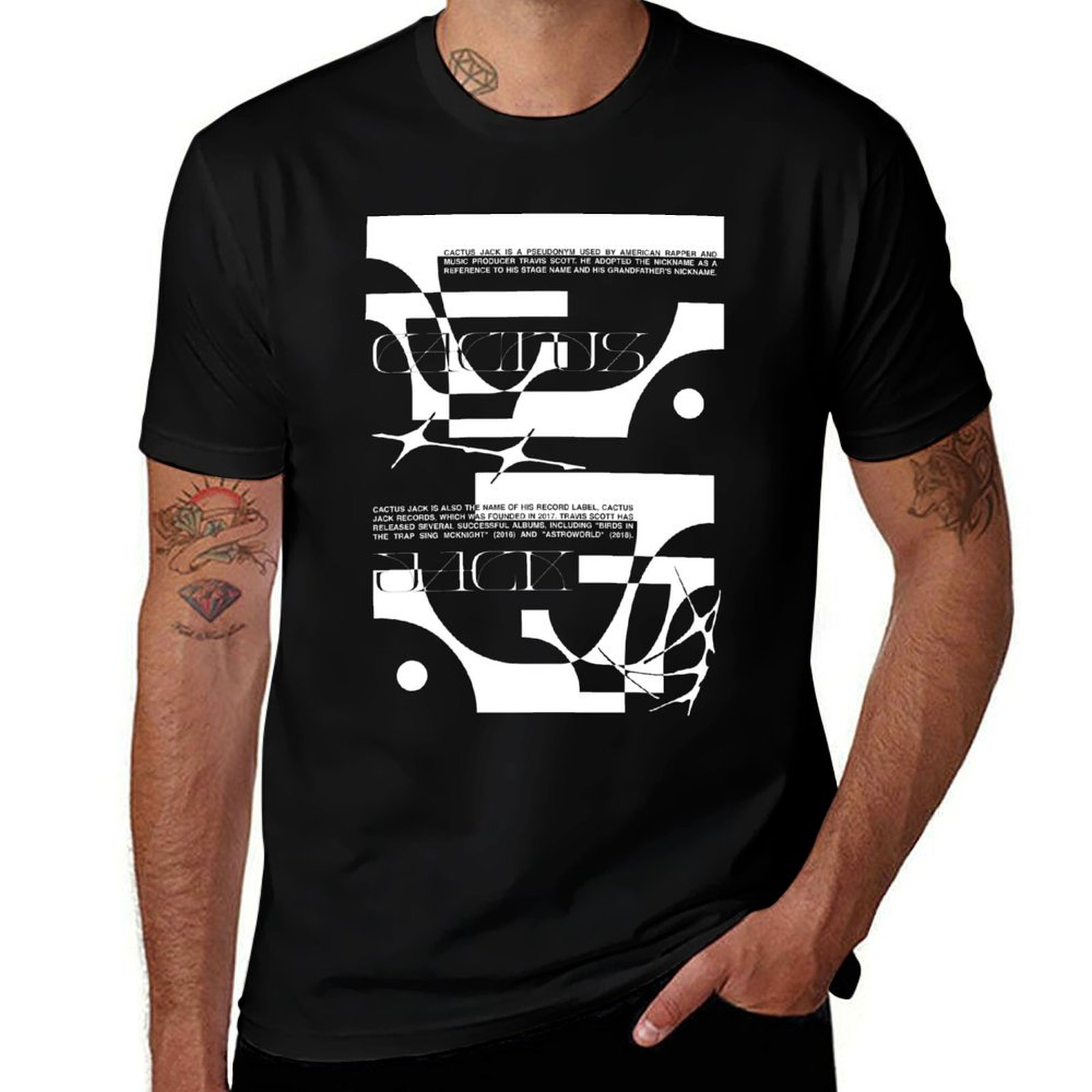 Cactus Jack Tee - Camiseta Cactus Jack Plus Size para