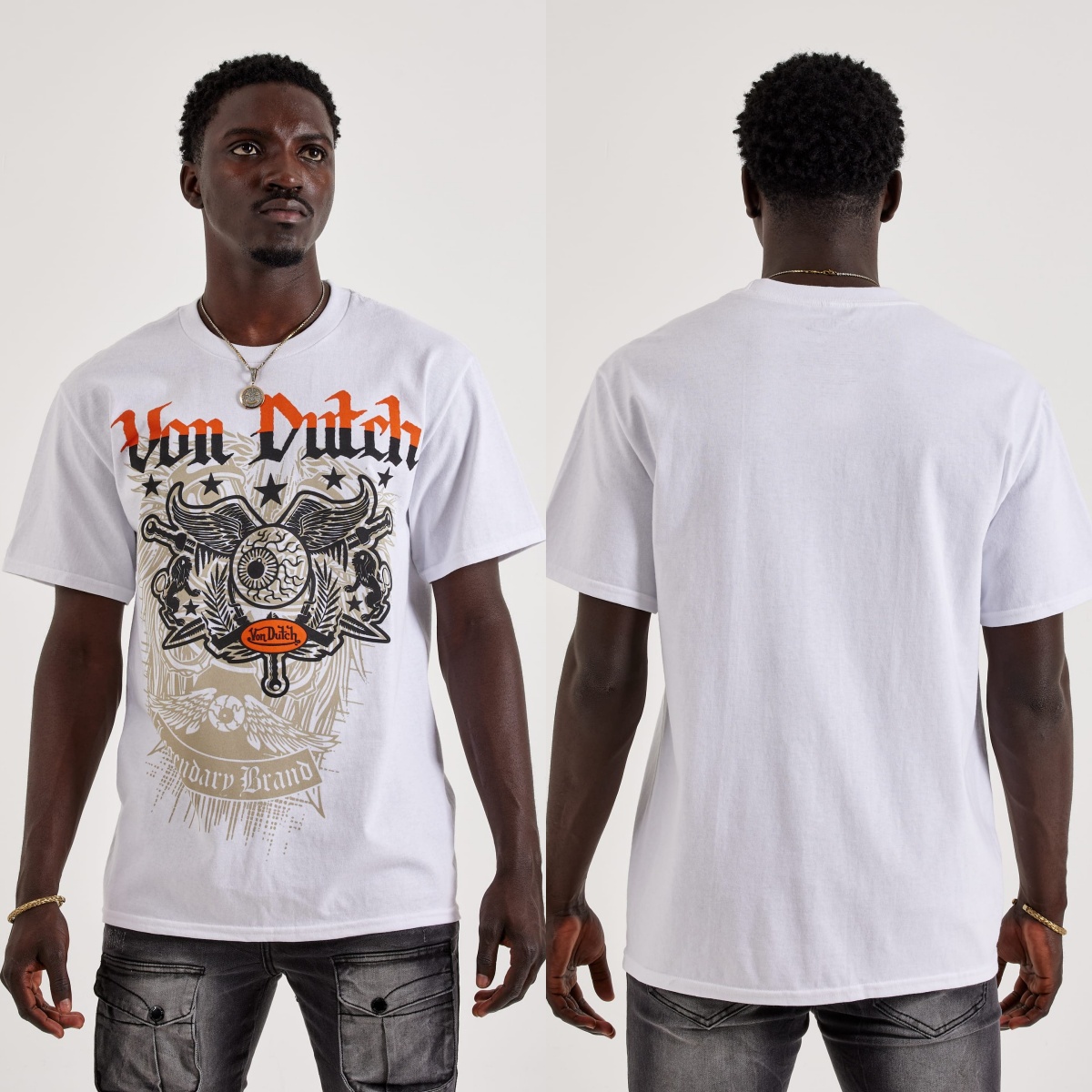 Streetwear Brand With Eye - Camiseta Moto Flying Eye Von Motorcycle