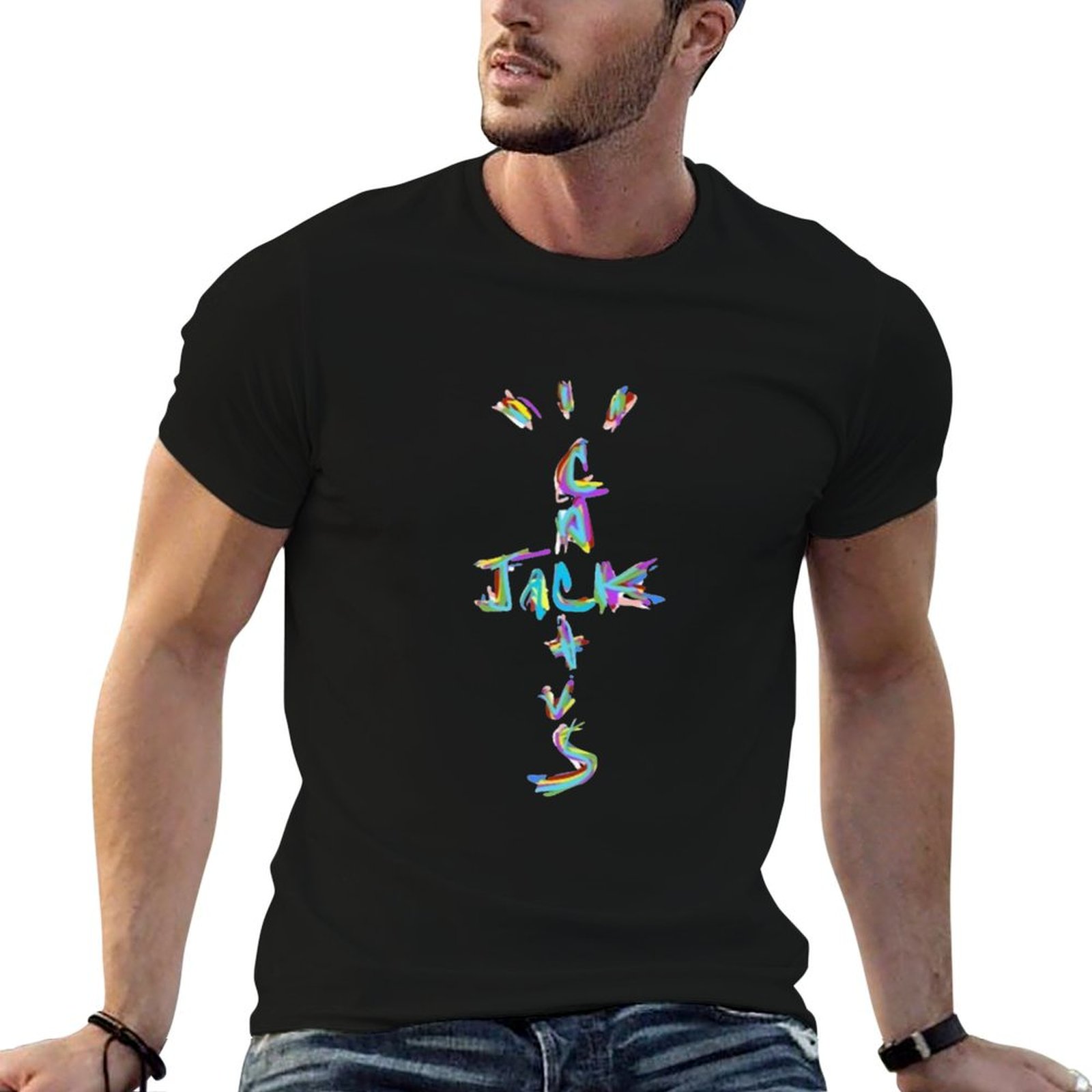 Cactus Jack Tee - Camiseta Cactus Jack Confortável para Trabalho