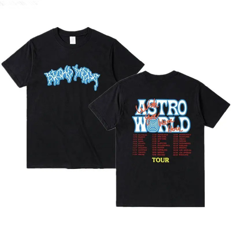 Cactus Jack Tee - Nova Camiseta de Verão Hip Hop