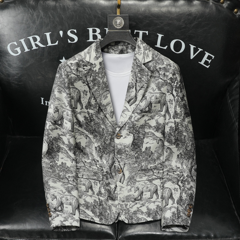 Estilo europeu marca blazers p - Streetwear Brand Jacket avaliação e preço