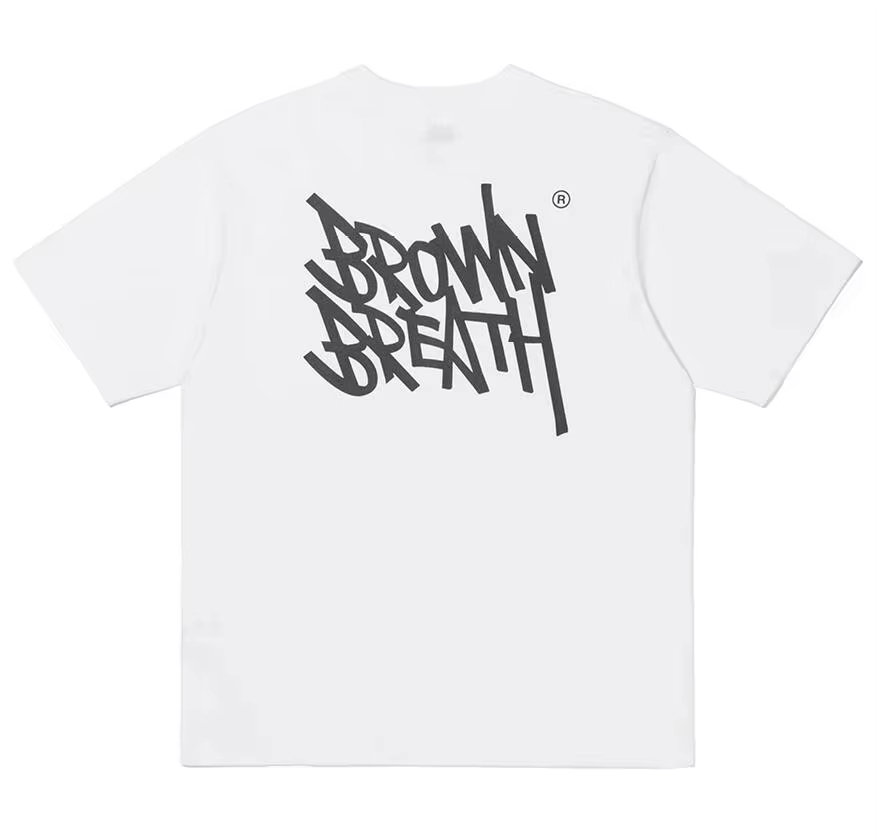 Camiseta de Algodão com Logo T - Streetwear Brand Tags avaliação e preço