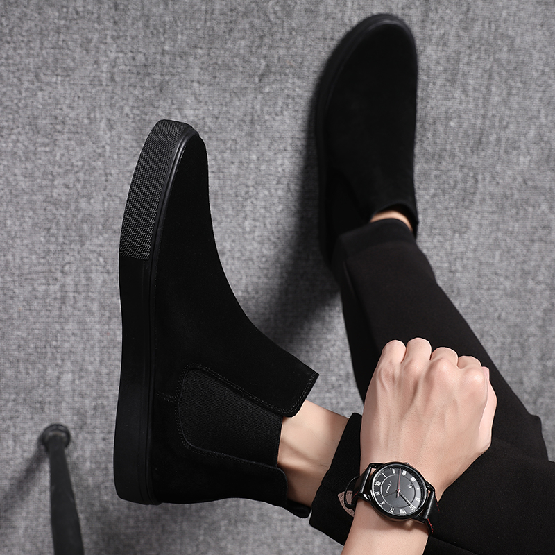 Botas chelsea casuais masculin - Streetwear Brand Famous avaliação e preço