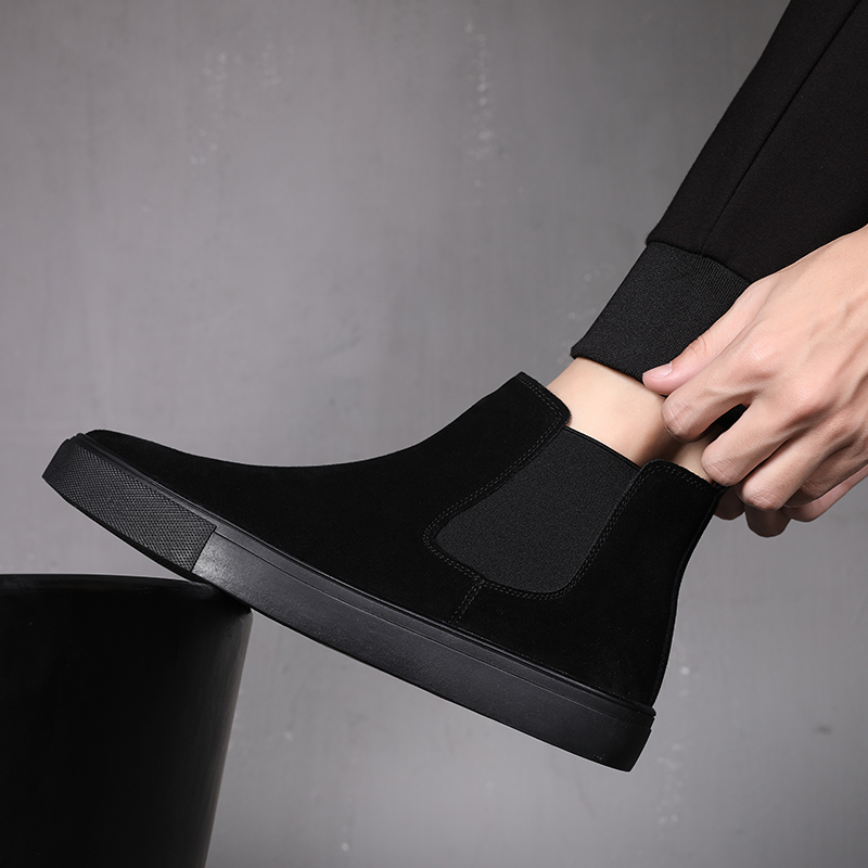 Botas chelsea casuais masculin - Streetwear Brand Famous avaliação e preço