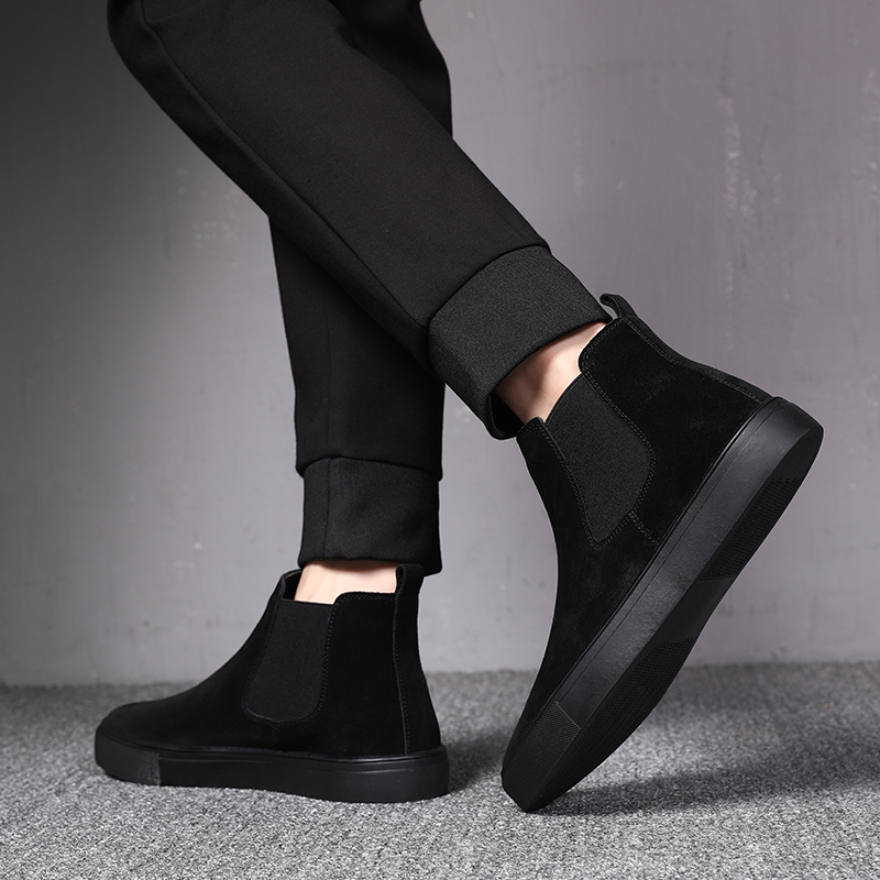 Botas chelsea casuais masculin - Streetwear Brand Famous avaliação e preço