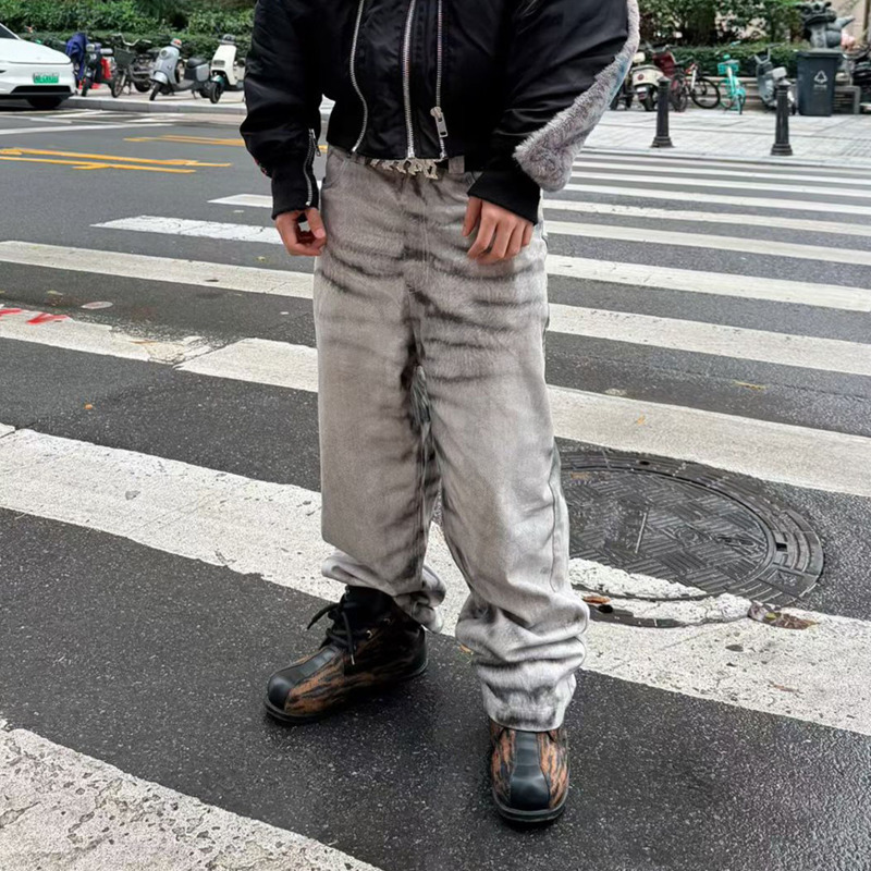 Calças Casuais Masculinas HKSH - Streetwear Brand Niche avaliação e preço