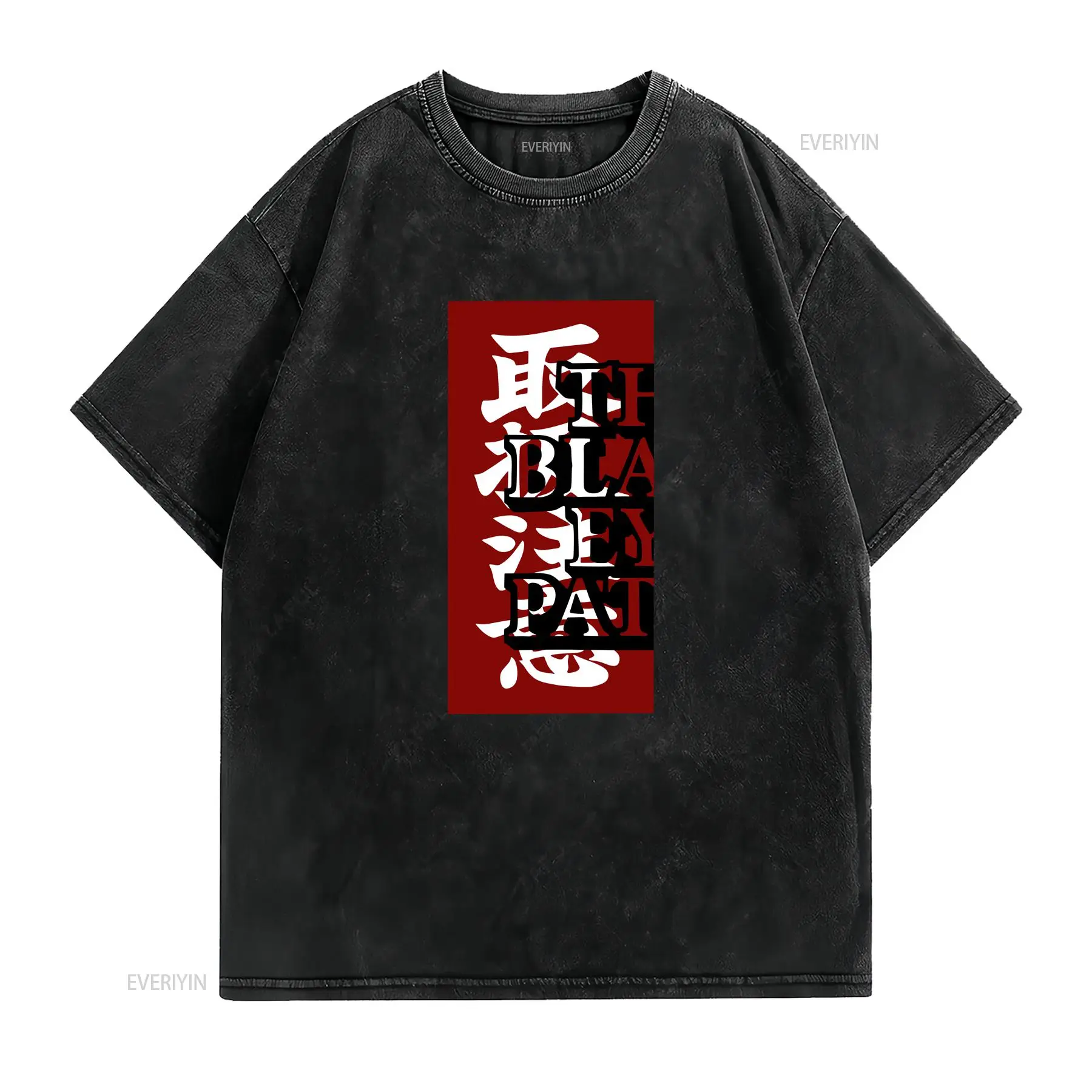 Camiseta Vintage Preta com Est - Streetwear Brand With Eye avaliação e preço