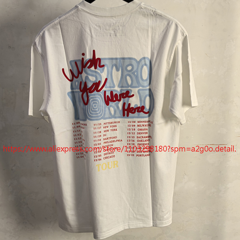 Camisetas Casuais de Verão Ove - Cactus Jack Tee avaliação e preço