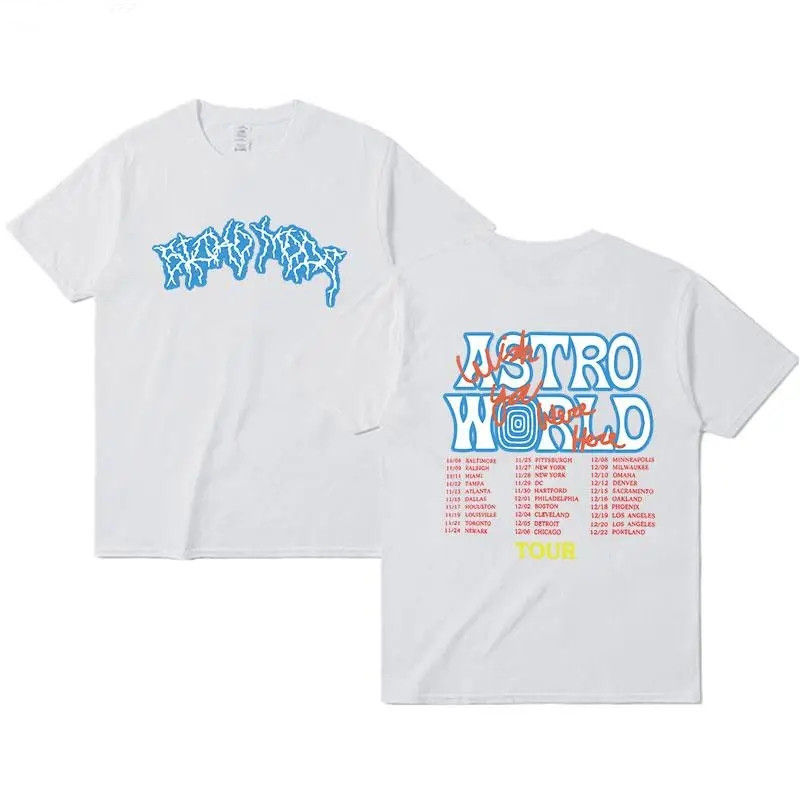 Nova Camiseta de Verão Hip Hop - Cactus Jack Tee avaliação e preço